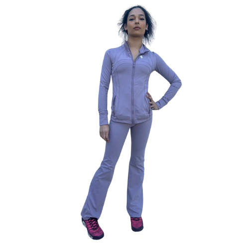 EmpowerFit Sculpt Seamless Set – Premium Full-Zip Jacket + Contour Bra & Pants