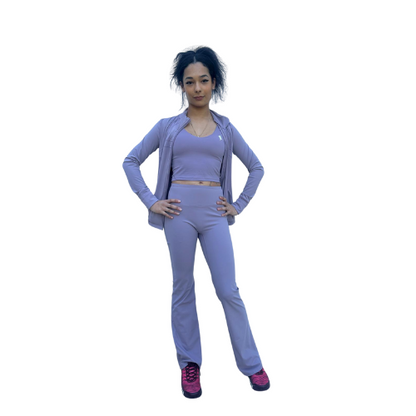 EmpowerFit Sculpt Seamless Set – Premium Full-Zip Jacket + Contour Bra & Pants