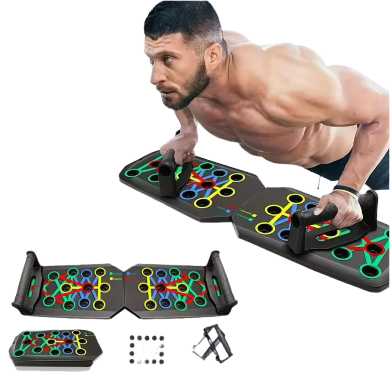 EMPOWERFIT PORTABLE MULTIFUNCTIONAL PUSH-UP BOARD